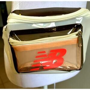 New Balance Fanny pack Clear Transparent Stadium Sports Event Run Waterproof Bag